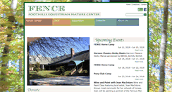 Desktop Screenshot of fence.org